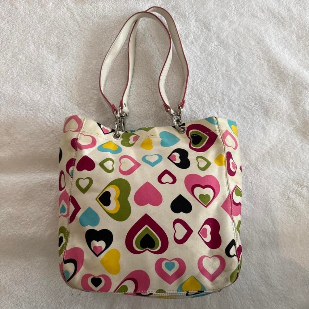 y2k playground prep heart Nine West shoulder bag